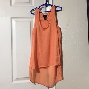 Orange tank top